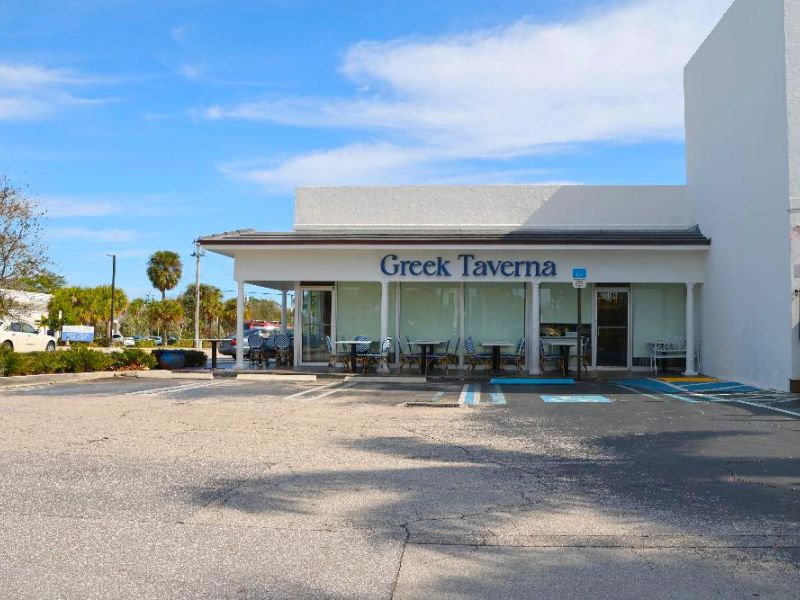 Greek Taverna outside