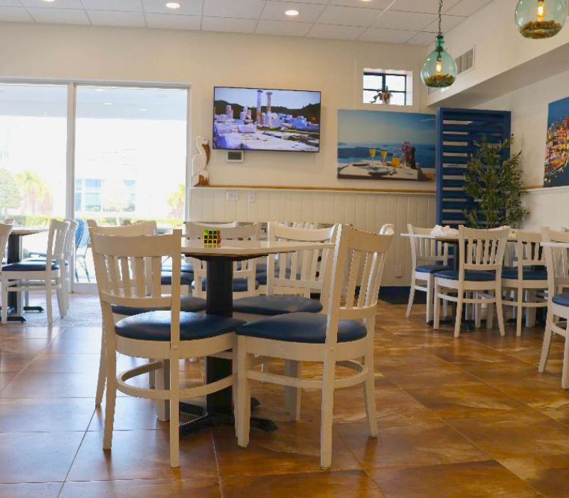 Greek Taverna inside