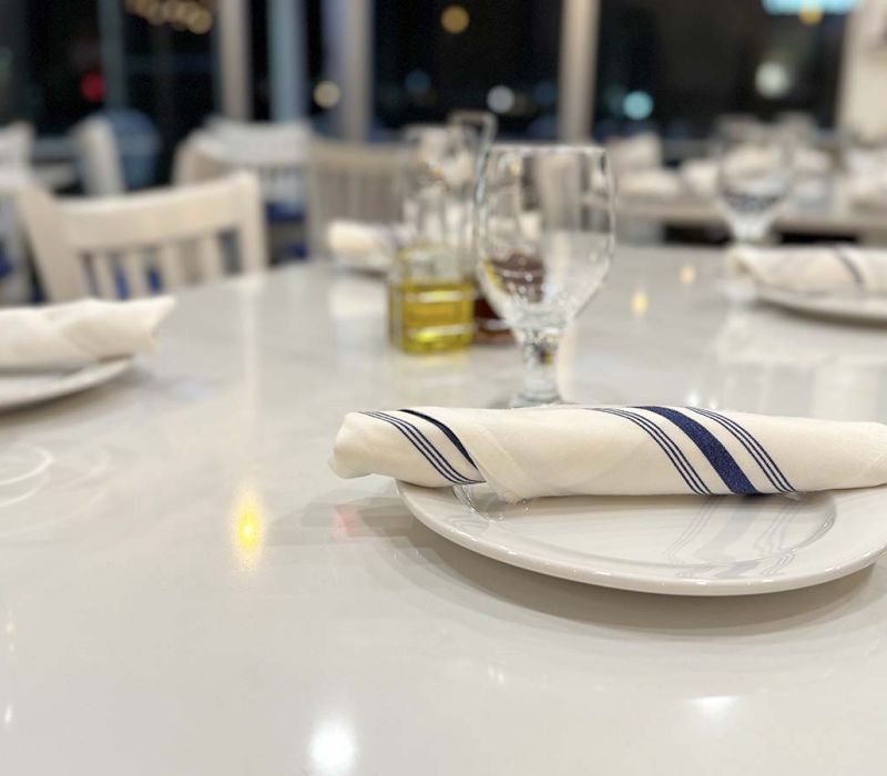 Greek Taverna Ready table
